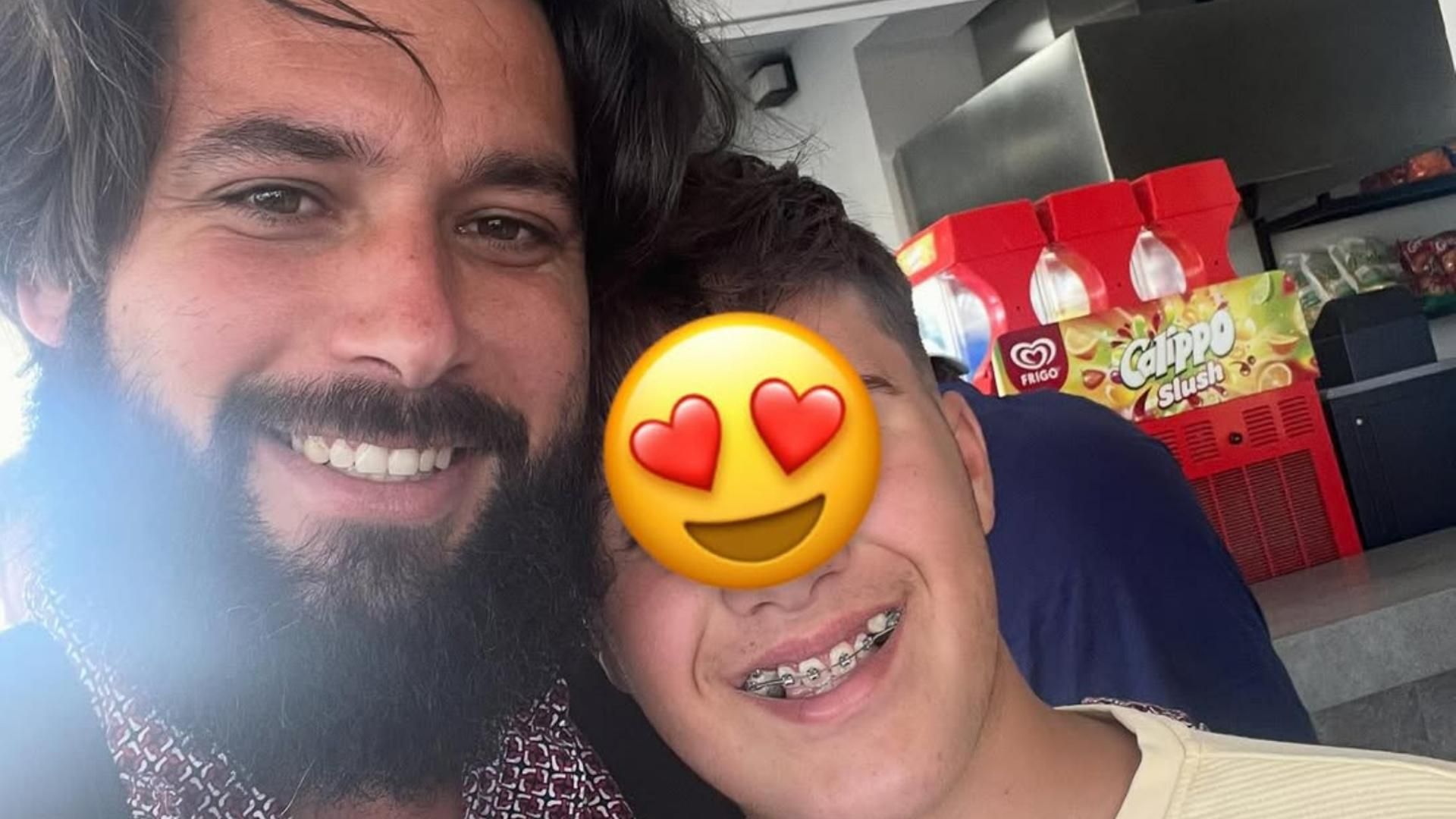 Jota Peleteiro posa con Fran Rivera Bueno