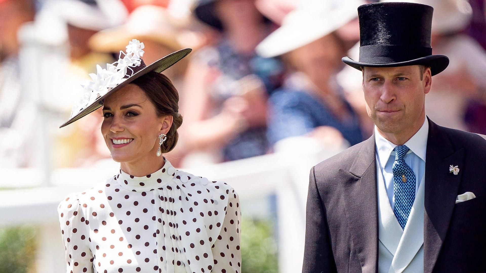 Kate Middleton y el príncipe Guillermo en una imagen de archivo