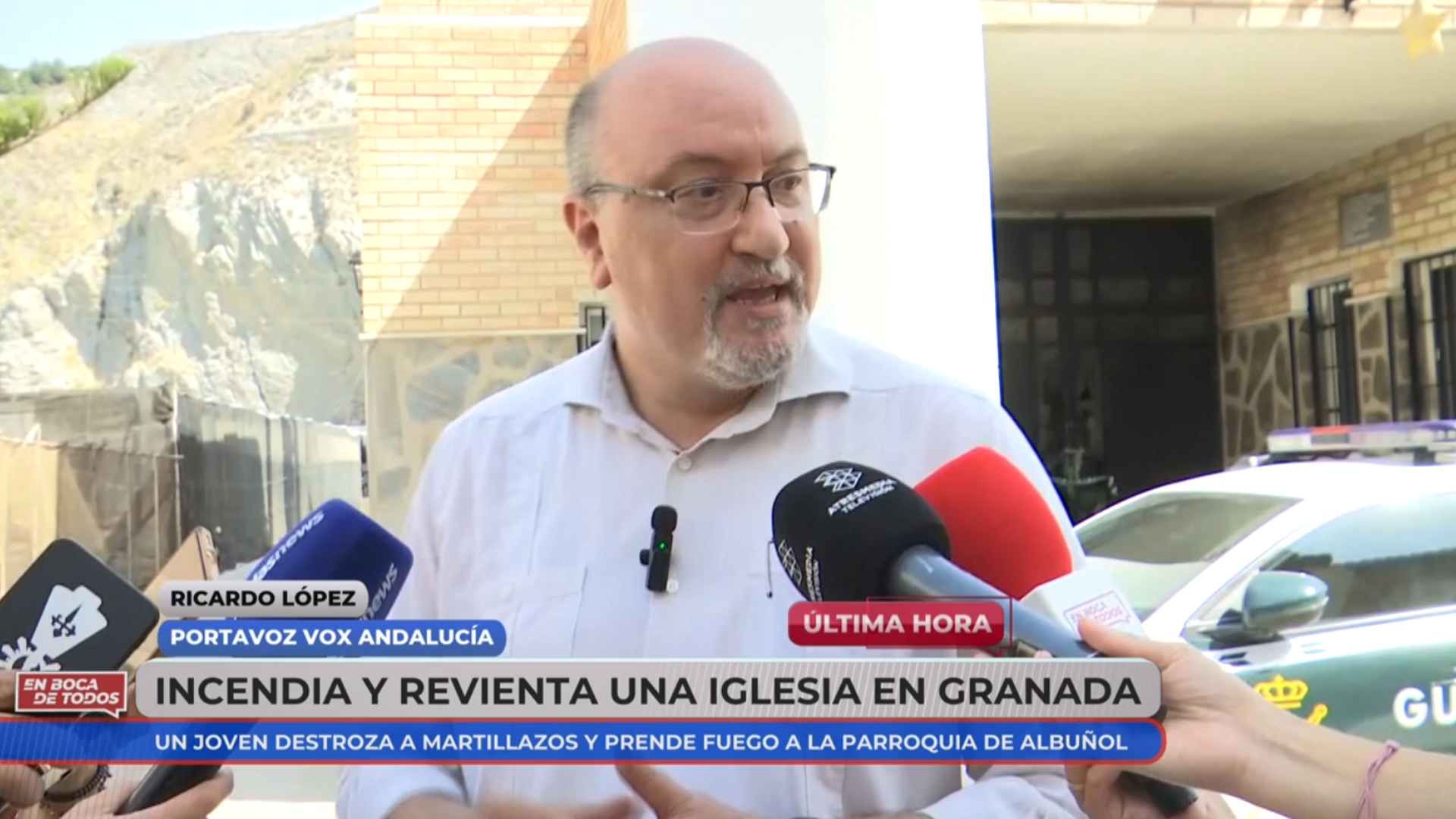 La reacción de Vox al altercado