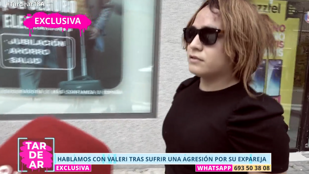 Primeras palabras de Valeri Cuéllar tras sufrir una agresión por su expareja