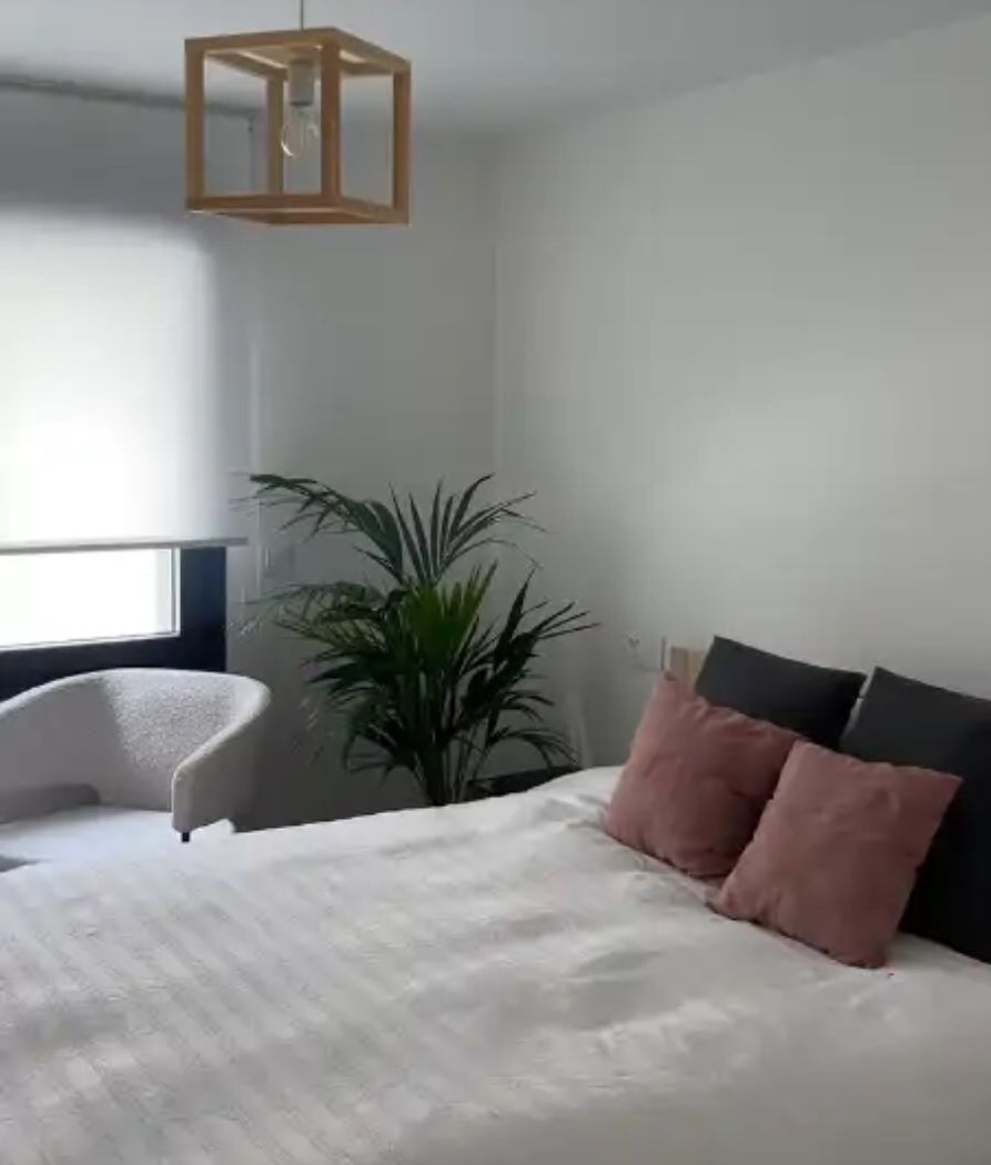 El dormitorio de la casa de Estela Grande