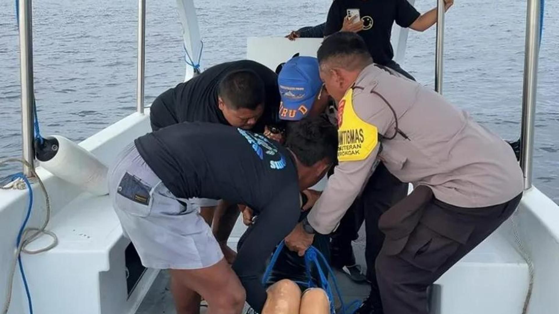 El rescate del turista español