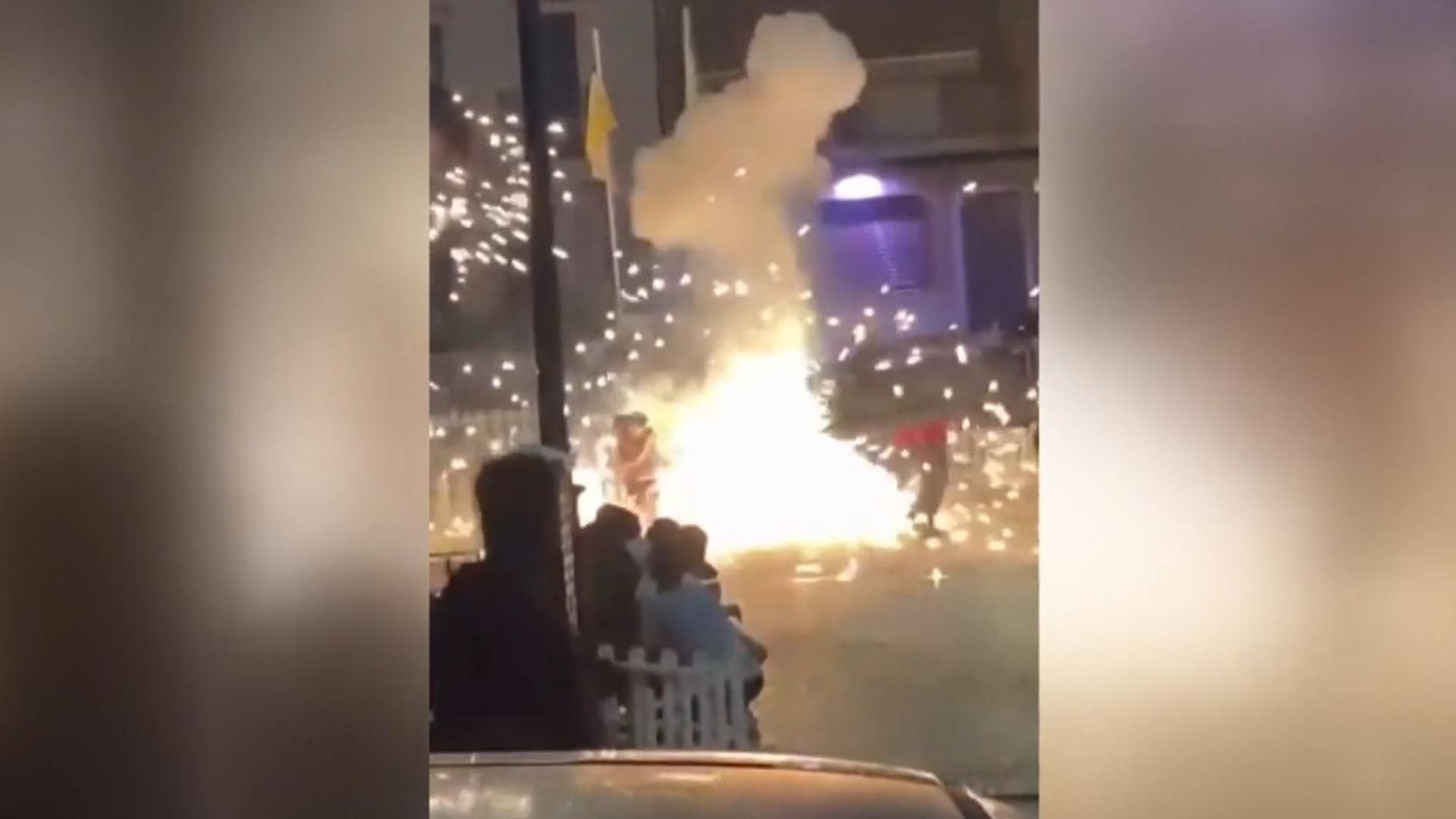 Herida con quemaduras una joven durante la actividad 'Toro de Fuego' de Escacena