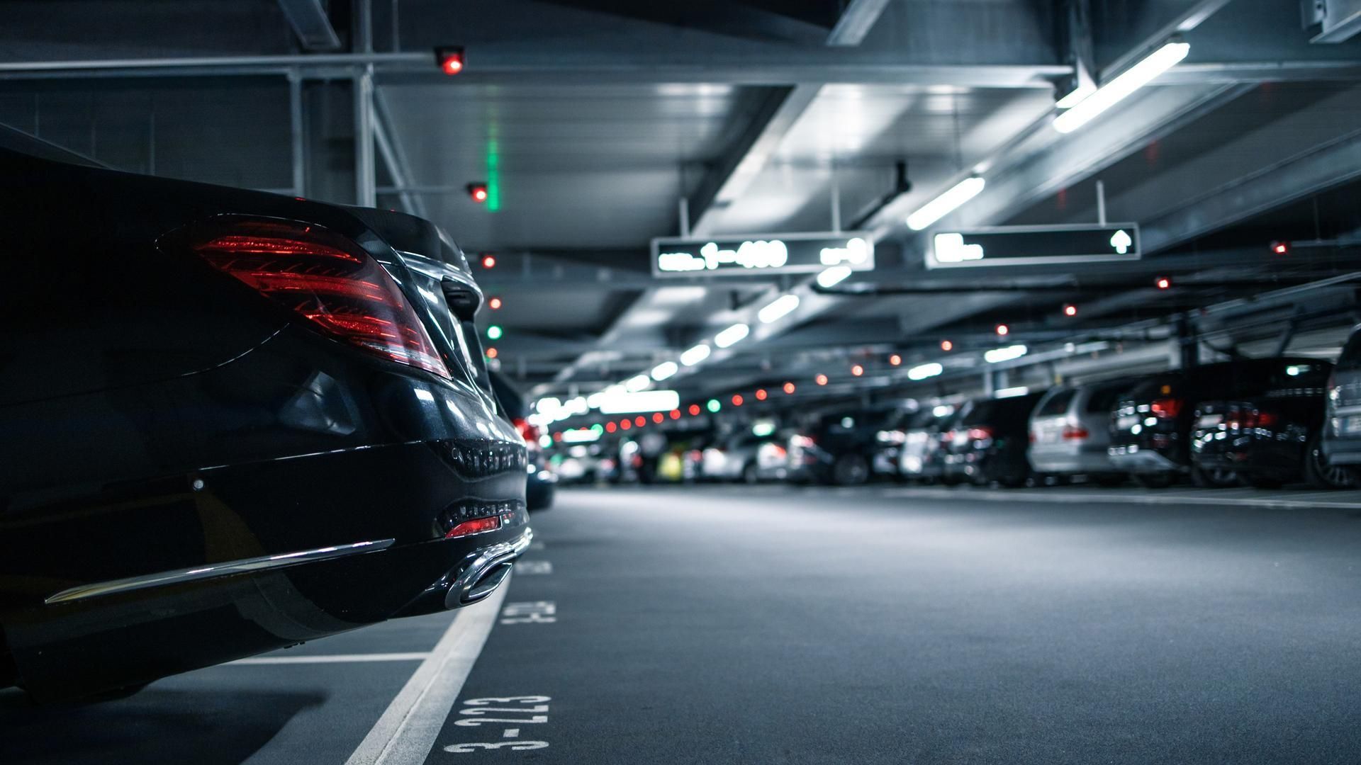 Imagen de un aparcamiento