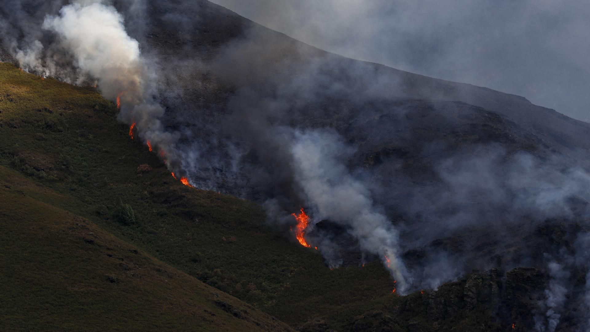 España no para de arder: Galicia, CyL y Extremadura siguen en tensión, con más de 20 incendios de nivel 2 de gravedad