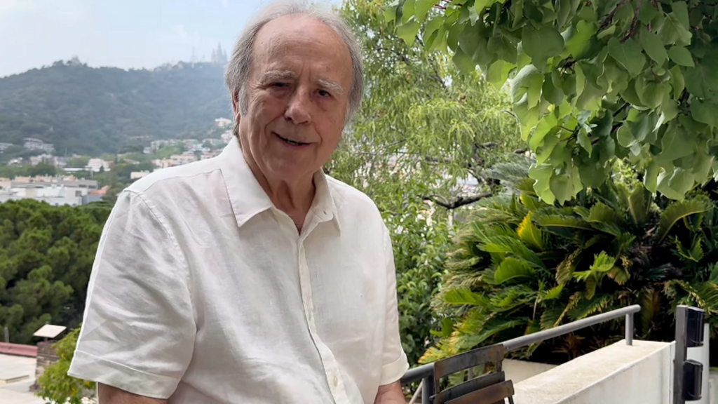 Joan Manuel Serrat, en una foto de su Instagram