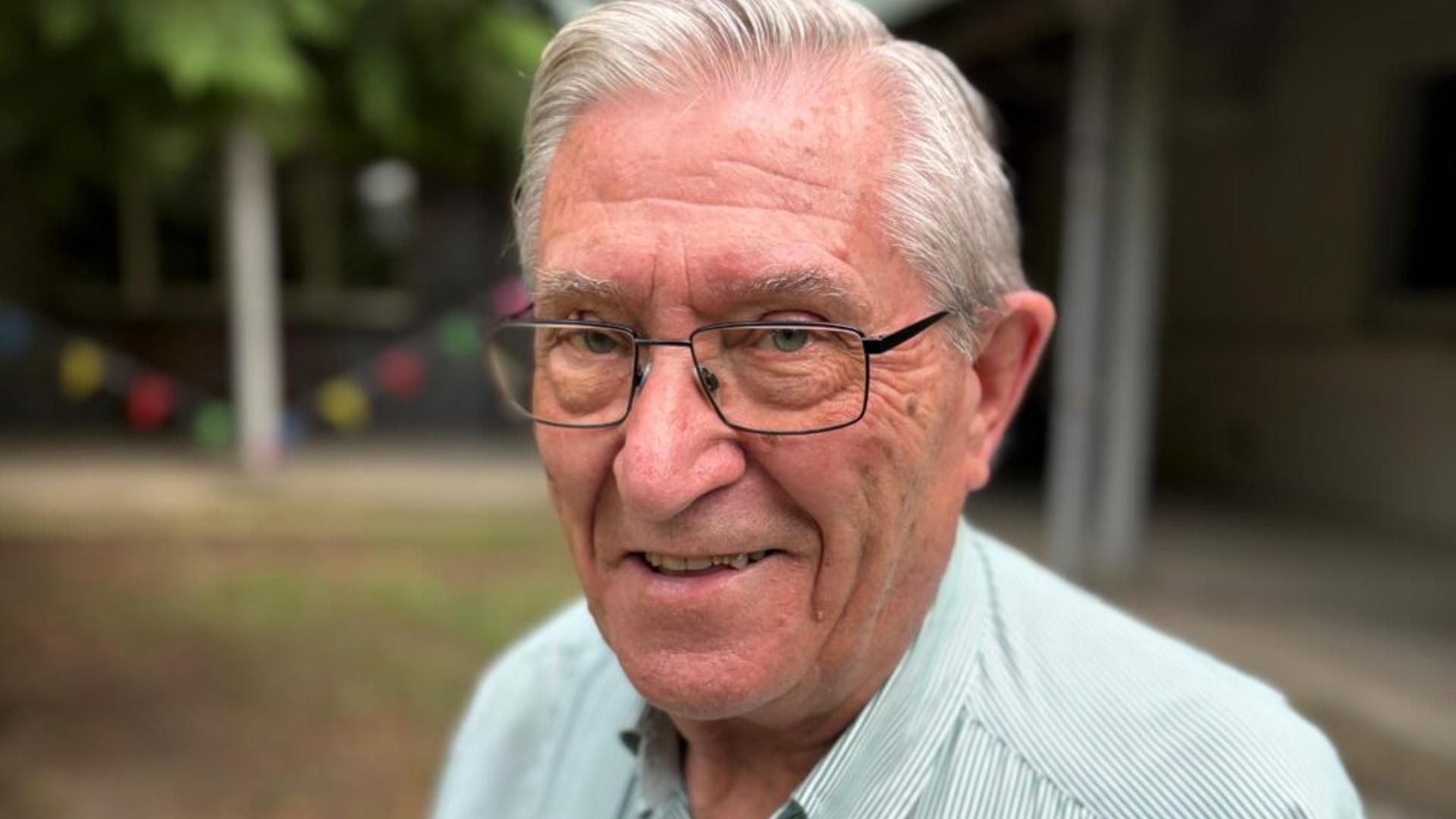 Josu Alday Ochoa de Olano, sacerdote claretiano y superior de esta comunidad religiosa en Agurain