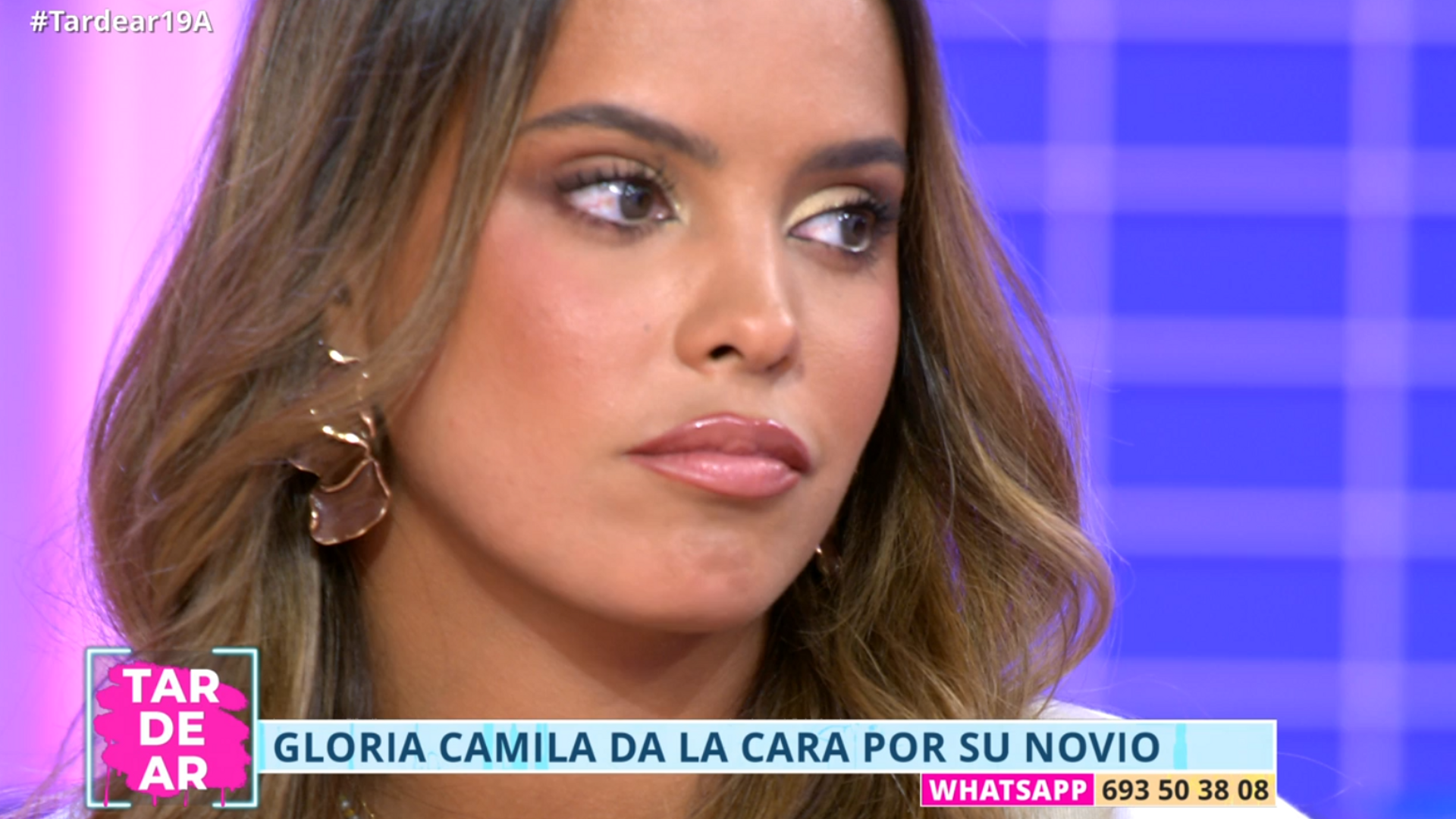 La pulla de Gloria Camila a Alejandra Rubio al defender la relación con su novio: "Que ella venga a decirme lo que es convincente o no"