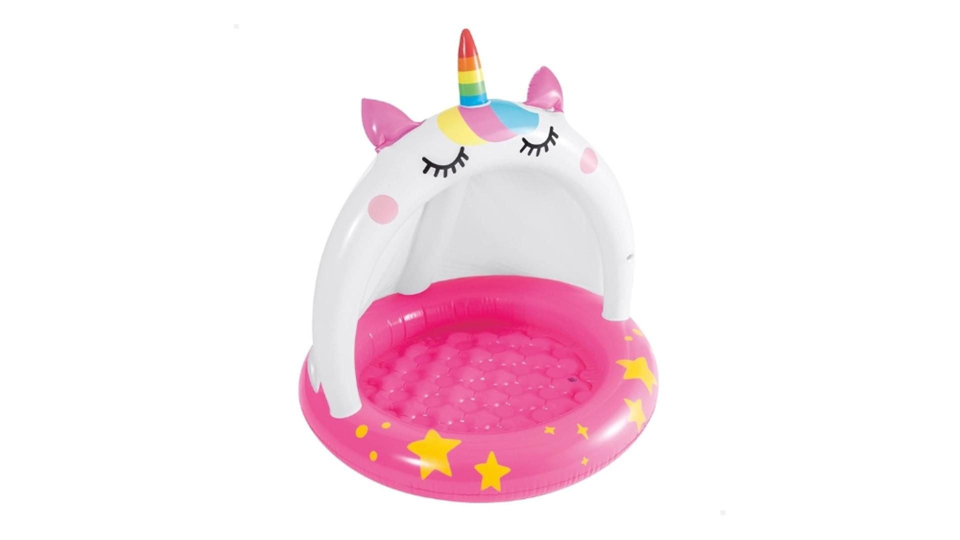 Piscina hinchable con parasol para bebés