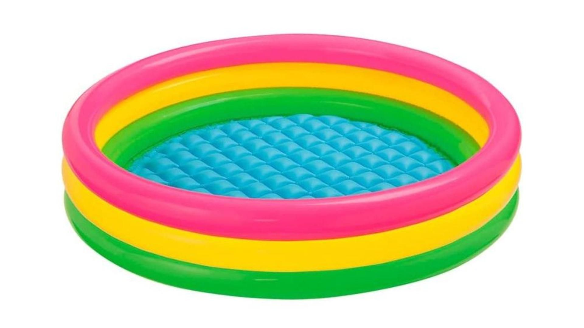 Piscina hinchable para niños con 136 litros de capacidad