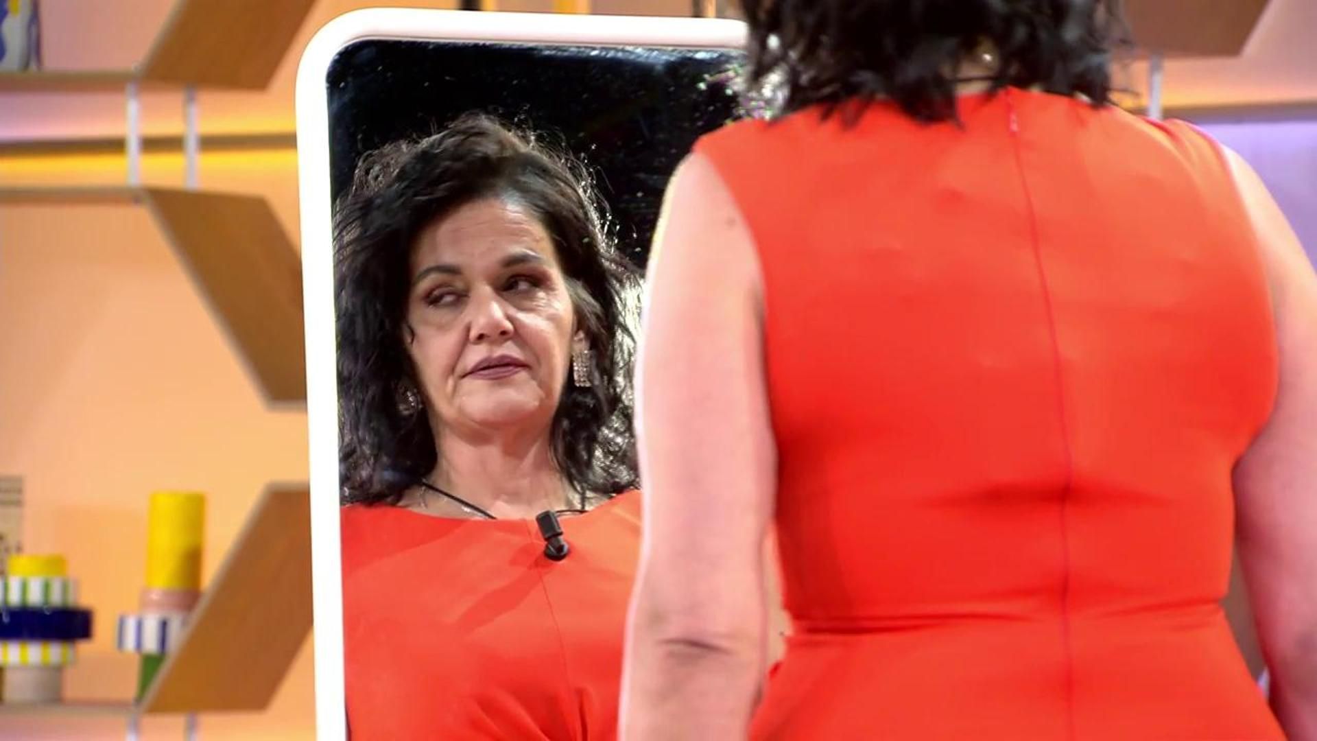 Toñi descubre su cambio de look en 'El diario de verano'