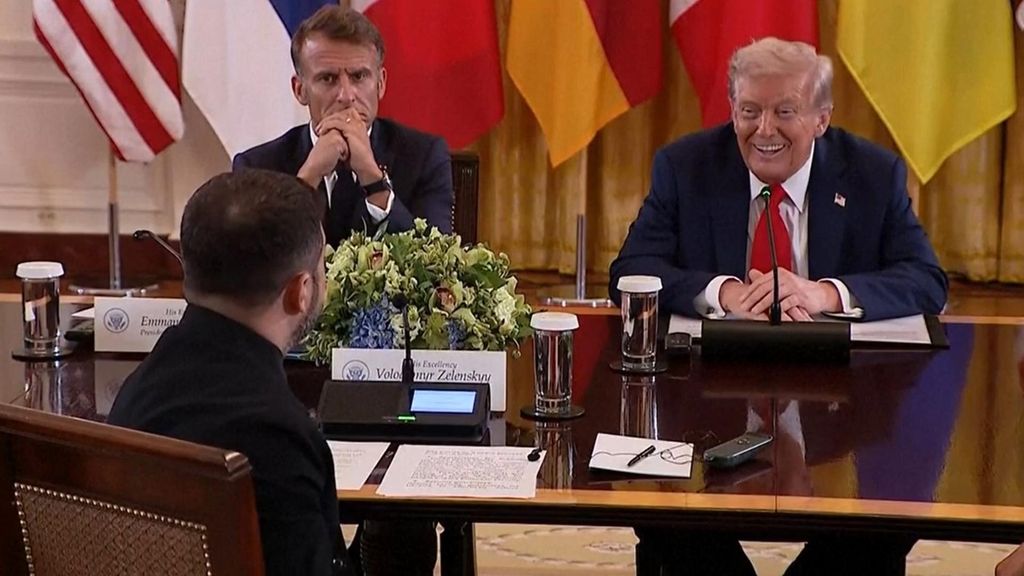 Trump confirma la reunión entre Putin y Zelenski tras la cumbre en Washington, mientras Europa asume la seguridad de Ucrania