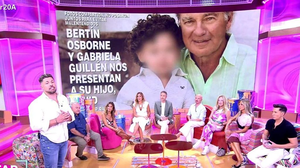 Las cifras de la portada de Bertín Osborne con el hijo en común con Gabriela Guillén: más de 65.000 euros por la exclusiva