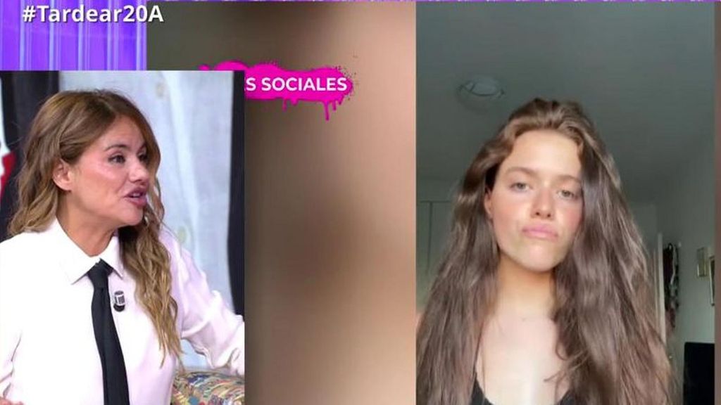 Mónica Hoyos, emocionada al hablar de su hija, que triunfa en redes hablando de política: “La veo como presidenta del Gobierno”