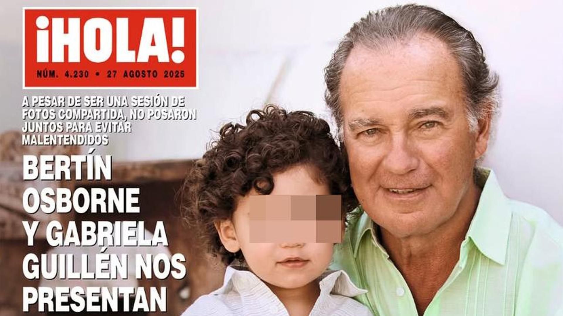 Bertín Osborne y su hijo David