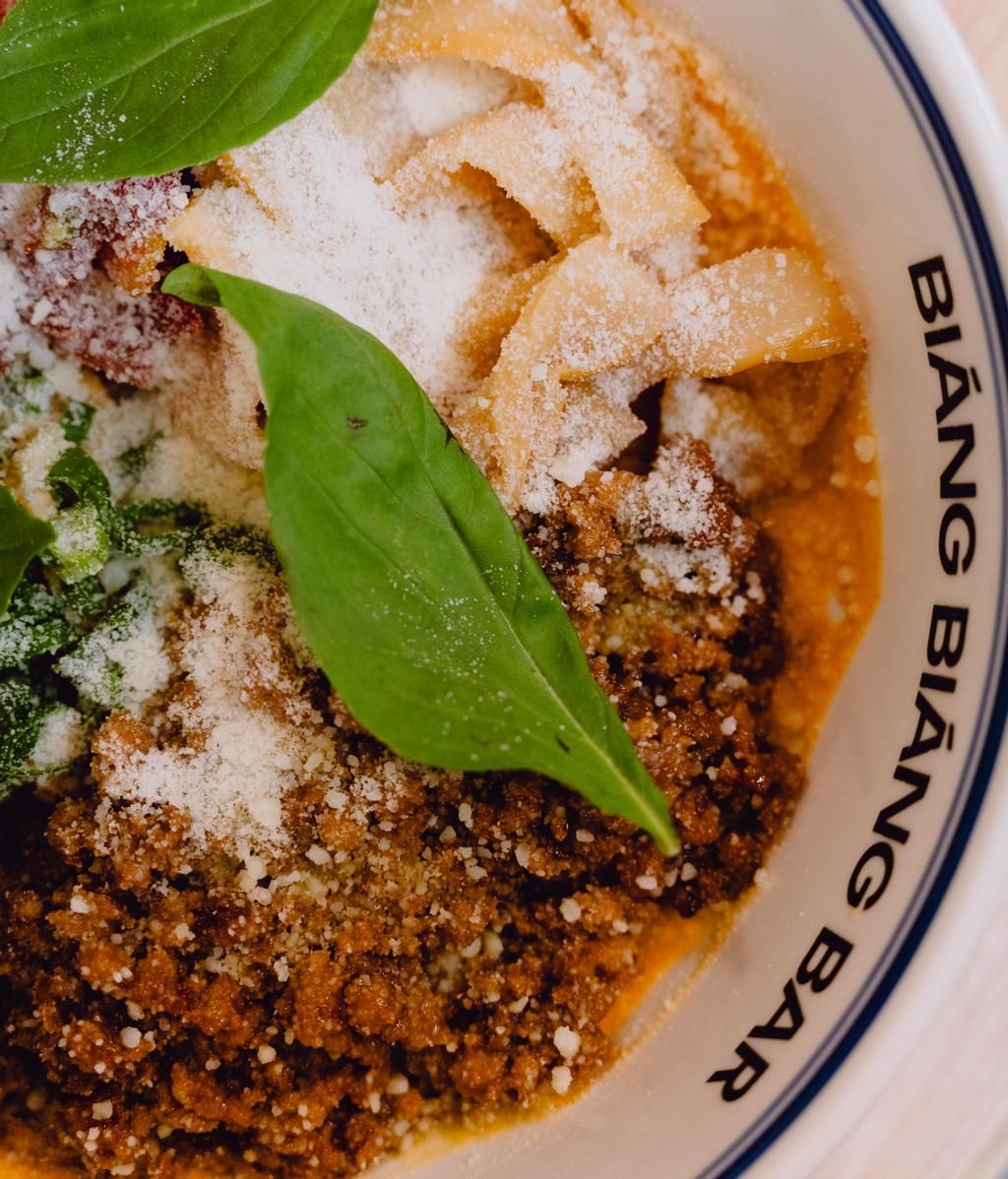 'This is not a carbonara', uno de sus platos de cocina china-fusión