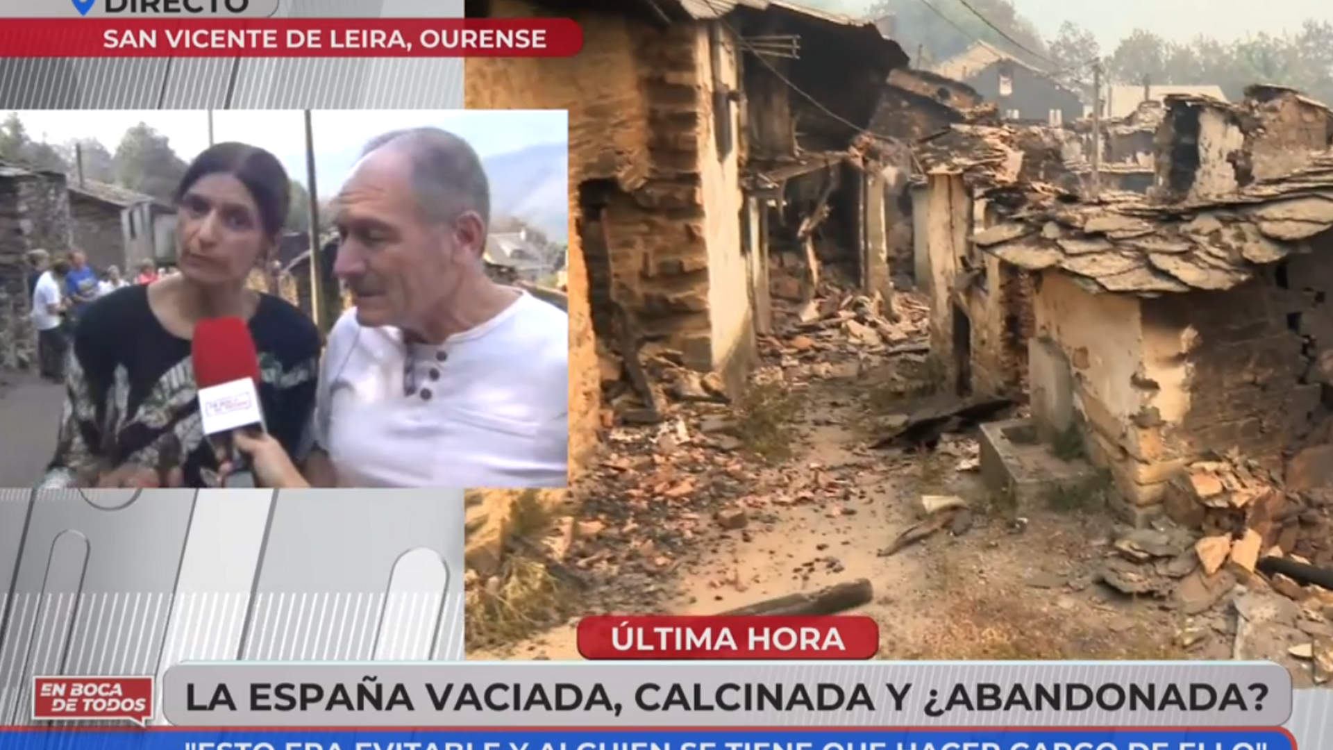 El enfado de unos vecinos de un pueblo de Ourense con Alfonso Rueda