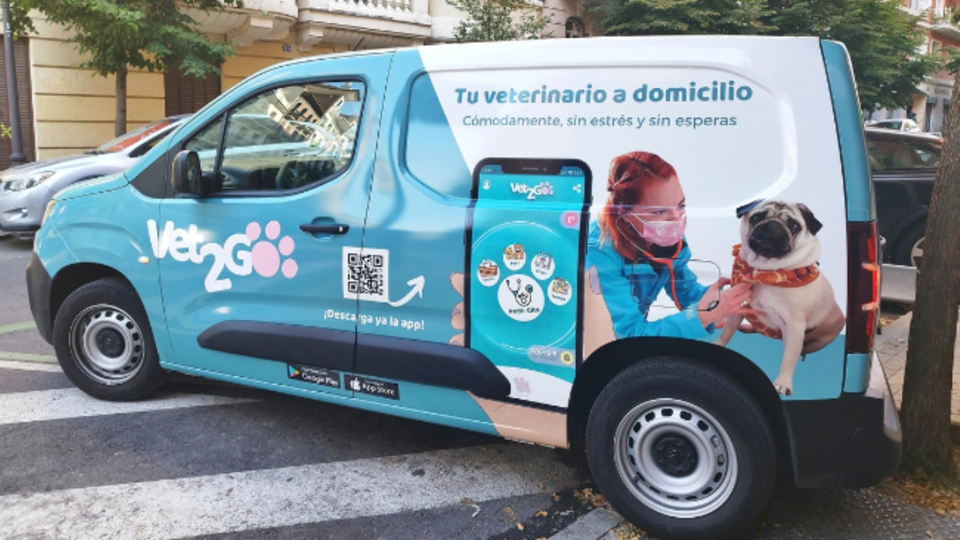 El vehículo de Vet2Go