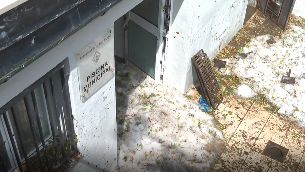 En apenas una hora se acumularon 160 litros por metro cuadrado
