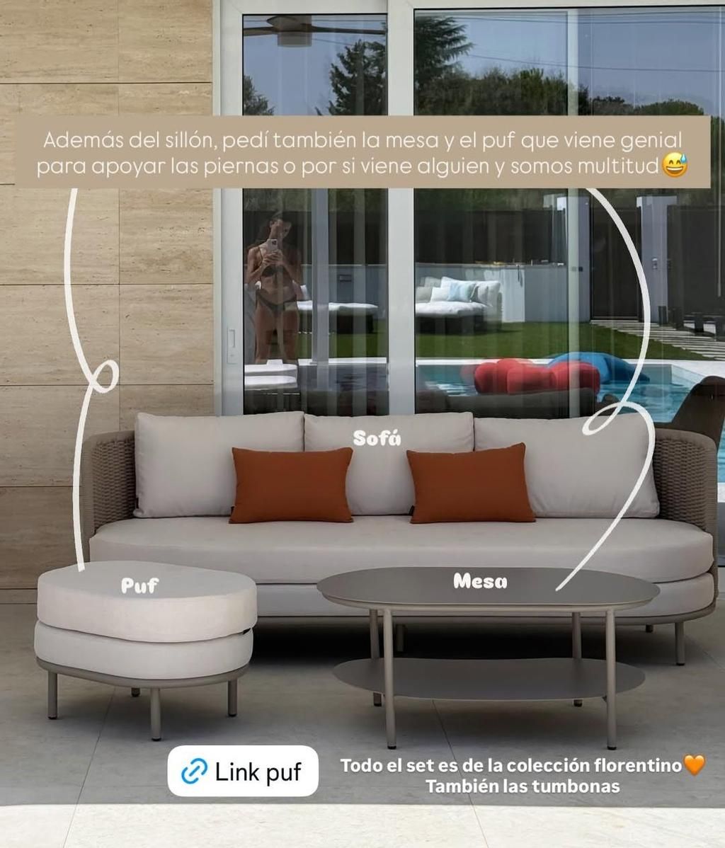 Set de exterior de Sofía Suescun