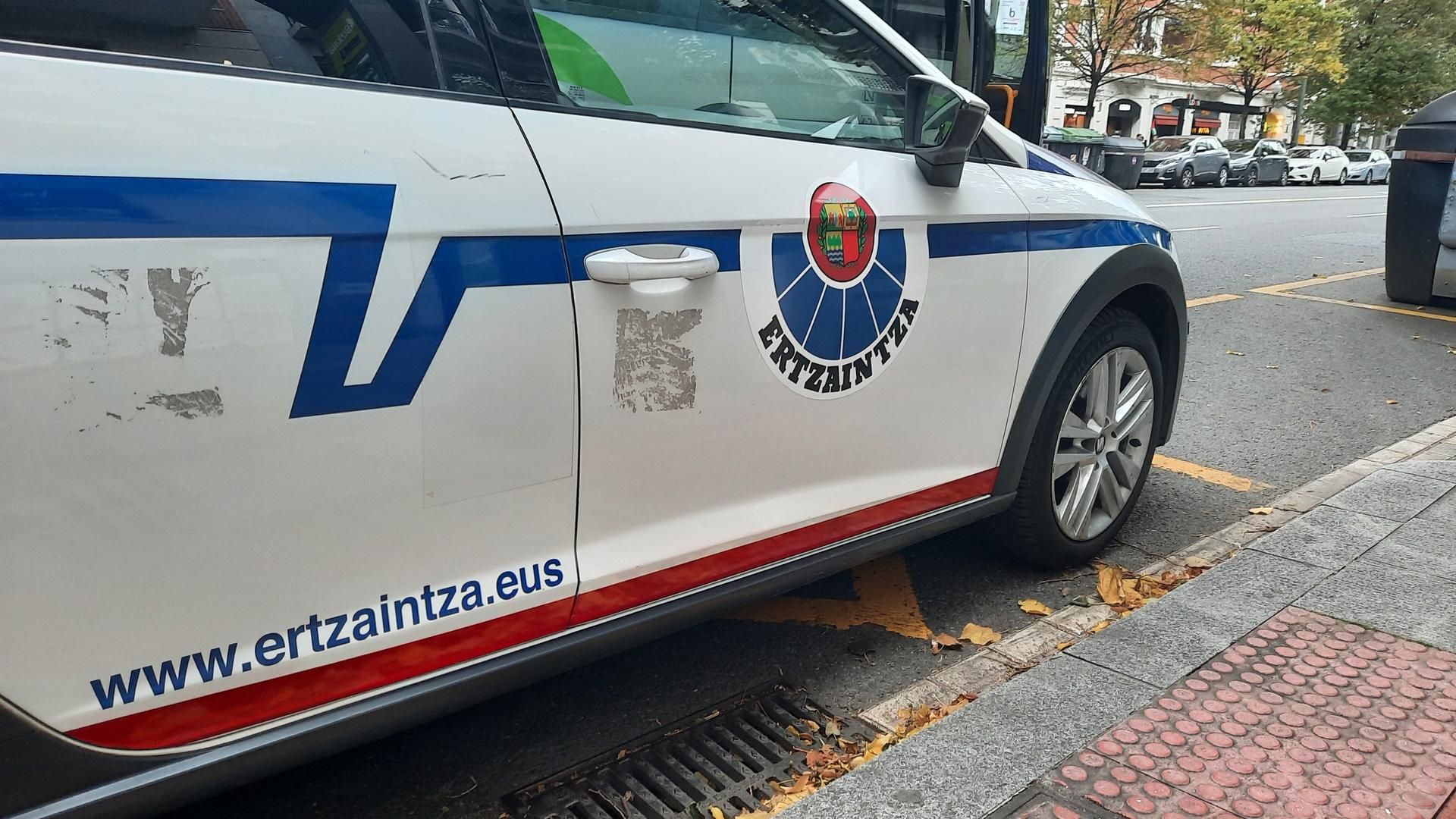 Vehículo de la Ertzaintza