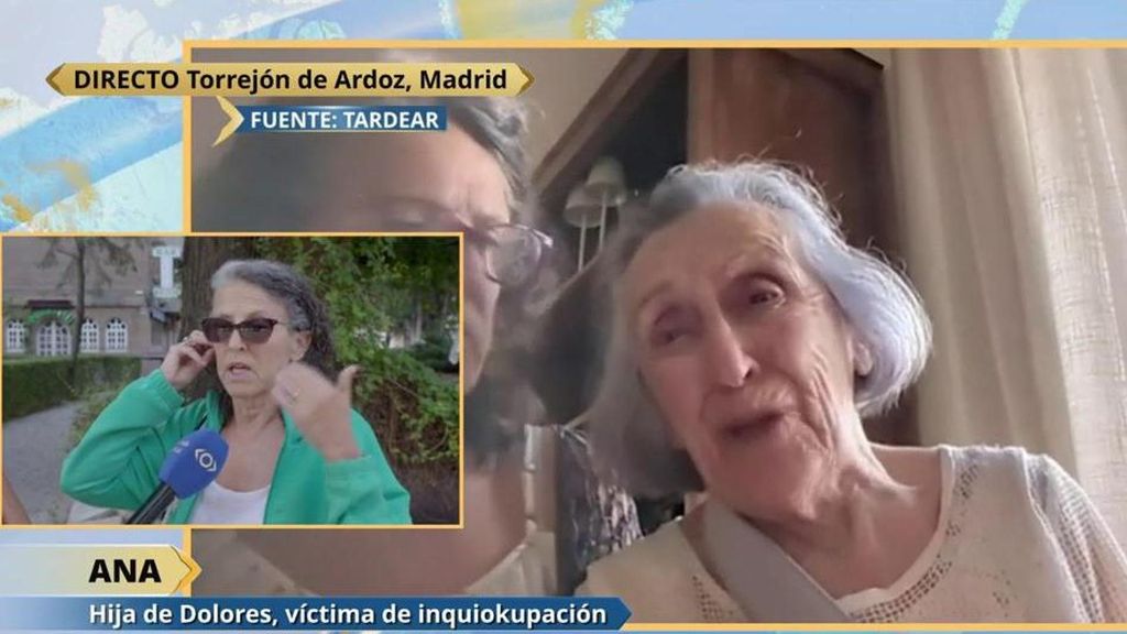 Dolores, con 90 años, no puede atender a 'La mirada crítica' tras ver cómo okupan la casa de su hijo muerto: "Está muy afectada"