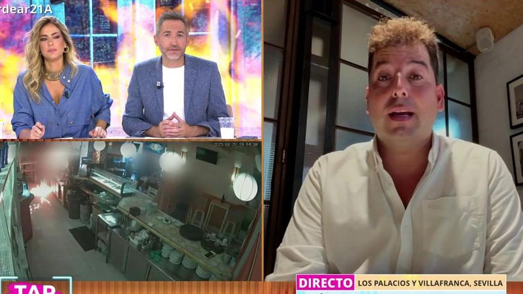 El dueño del bar incendiado por un cliente tras no ponerle mayonesa: “Estoy todavía asustado, no sé hasta dónde vamos a llegar”