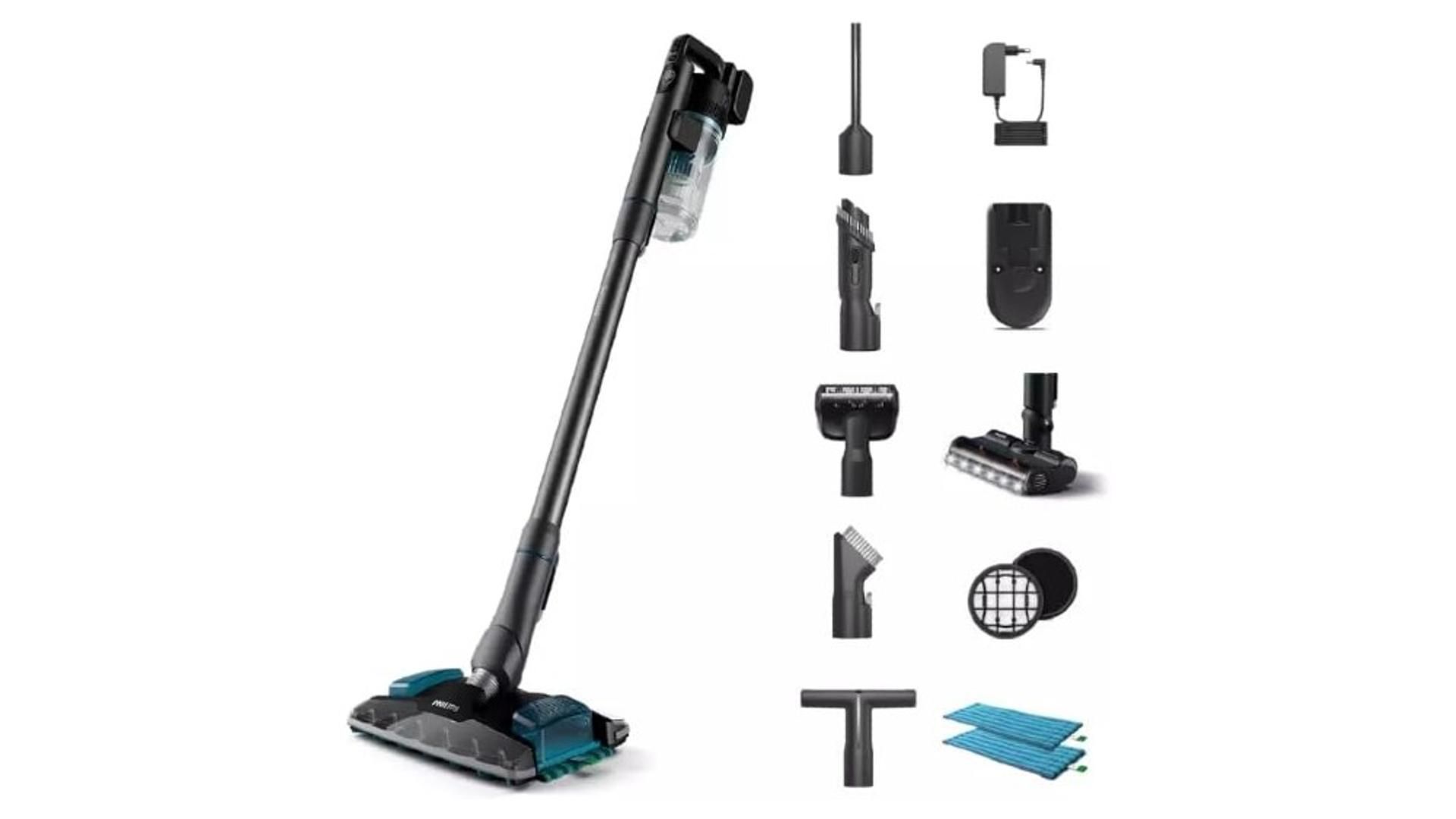 Aspiradora con función de fregona Philips 8000 Series Aqua Plus