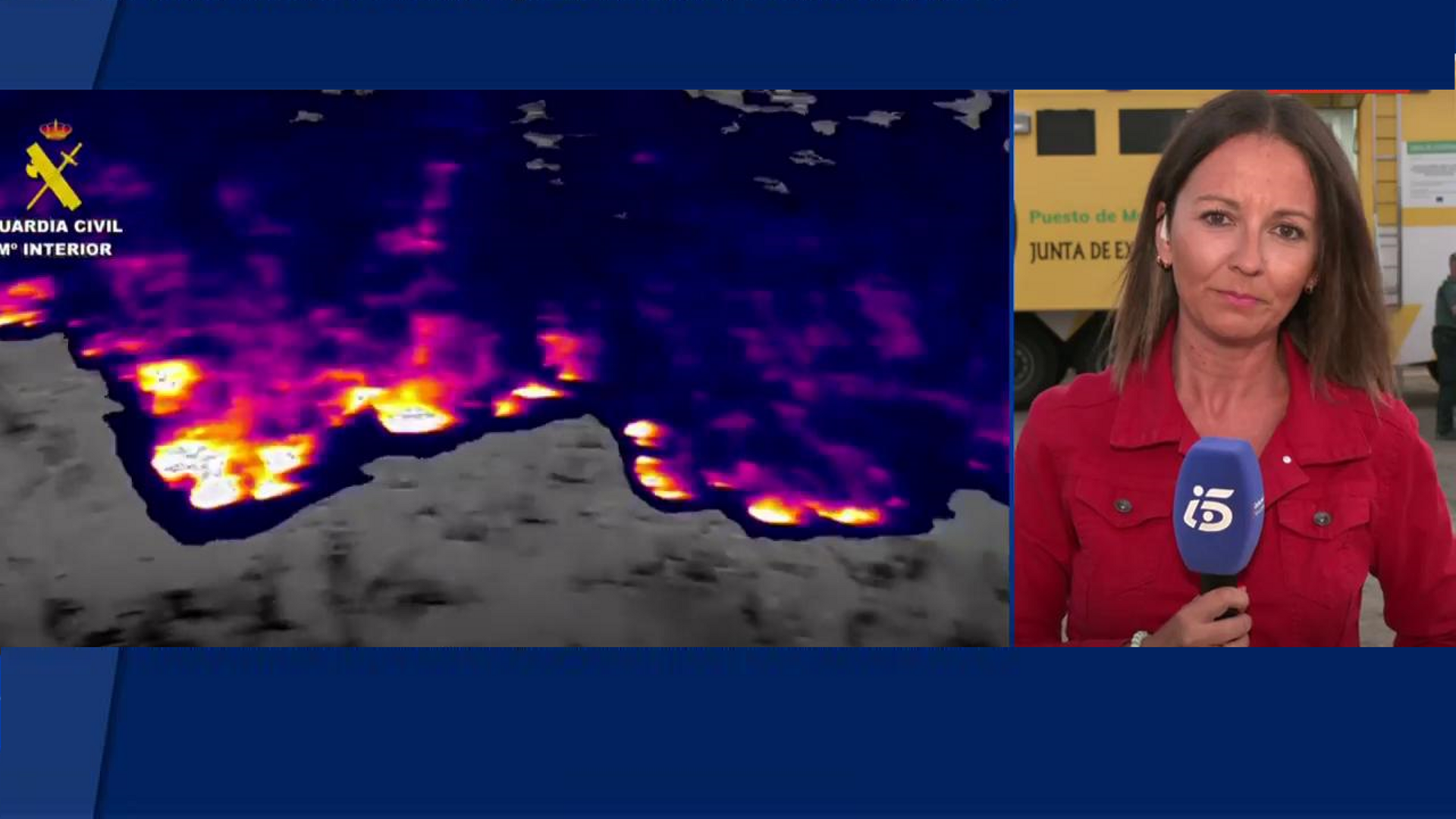 El incendio de Cáceres está "contenido", según el Gobierno de Extremadura