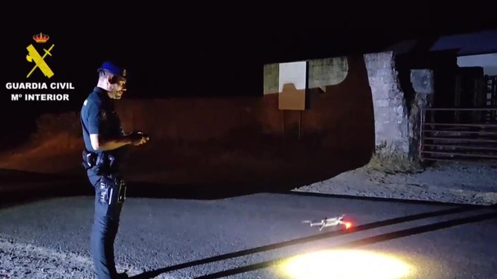 Drones infrarrojos, el arma poderosa de la Guardia Civil en la lucha contra los incendios