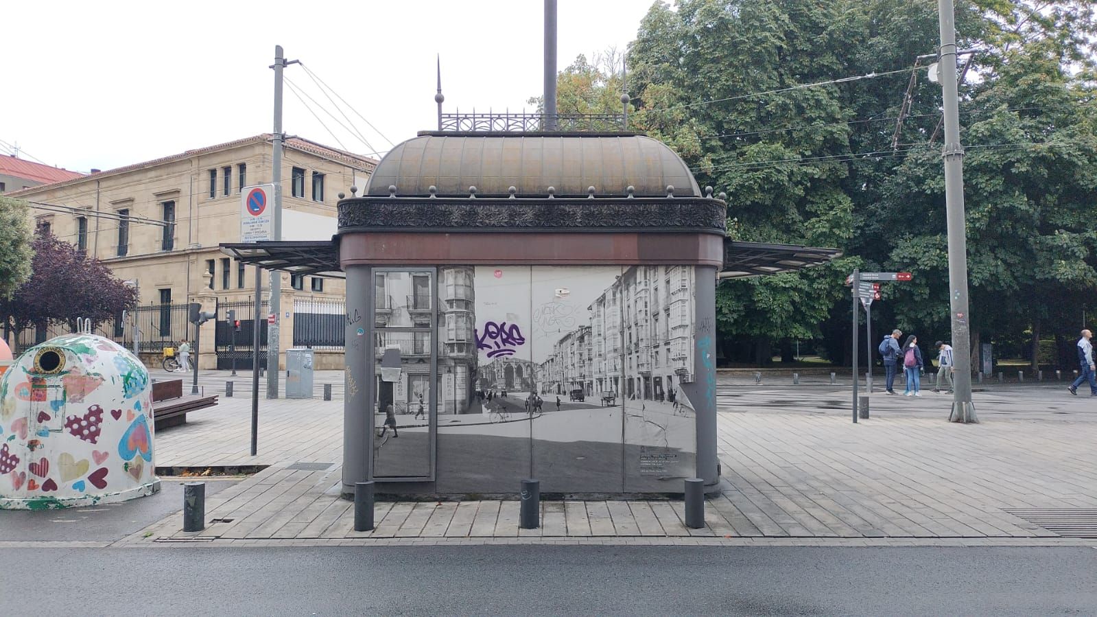 El quiosco neoclásico cerró en 2017