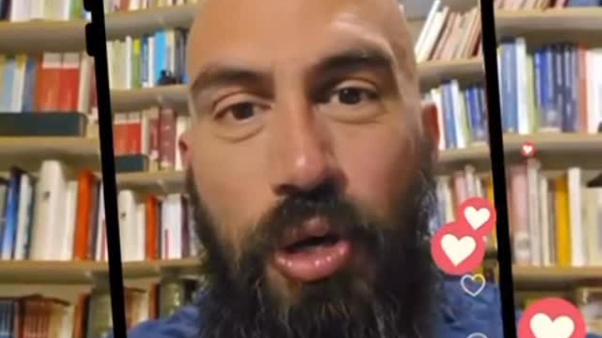 El sacerdote argentino Edu Mangiarotti