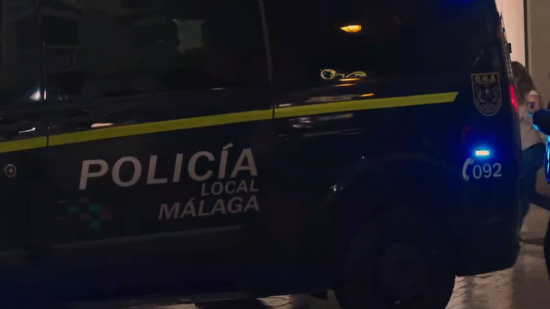 Furgoneta de la Policía Local de Málaga