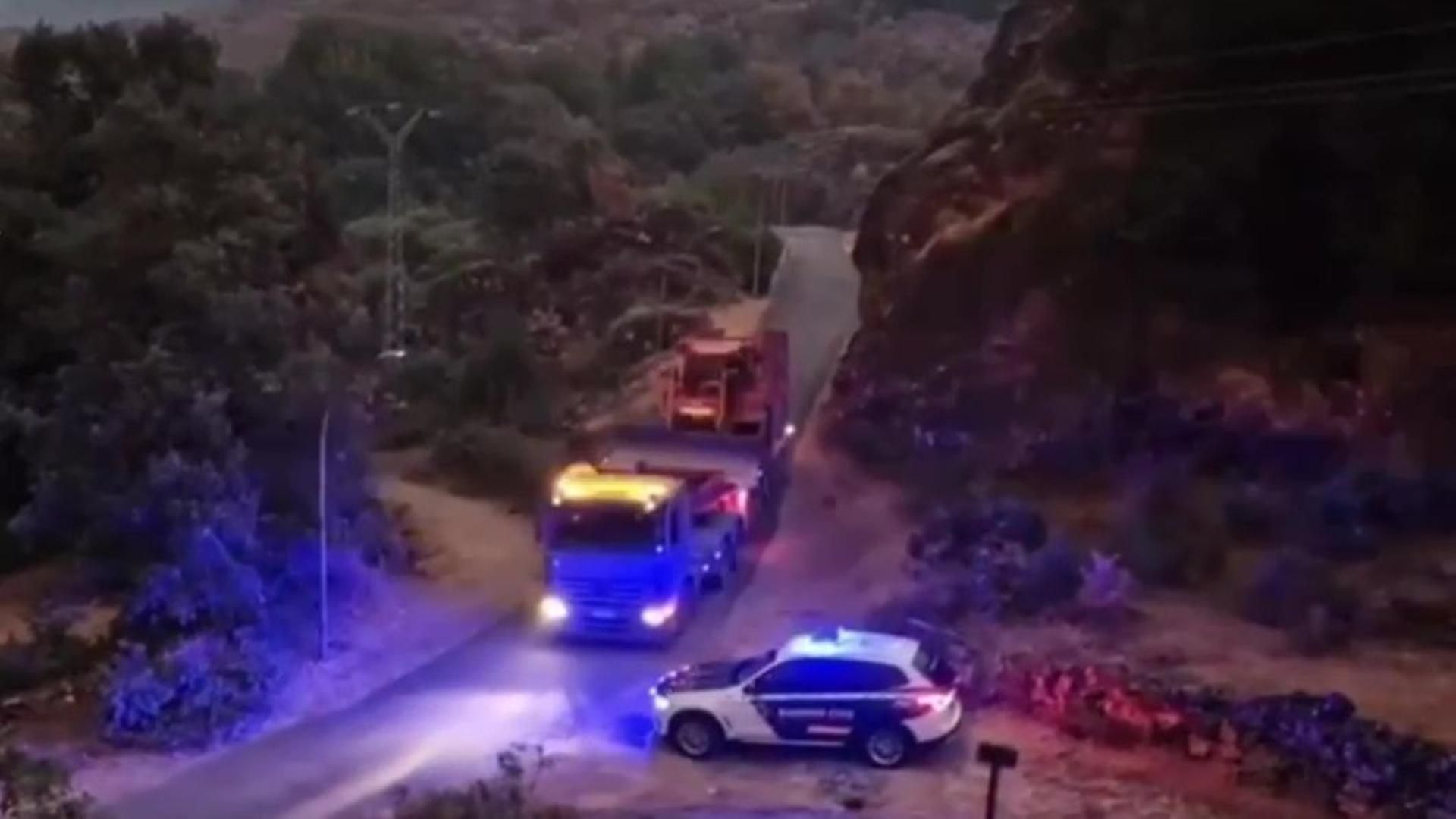 La apertura de dos presas en Zamora permite controlar los incendios de  Ribadelago