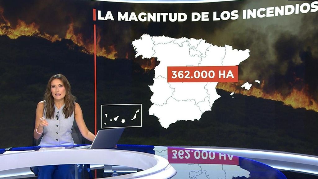 La magnitud de los incendios en España deja 362.000 hectáreas calcinadas: pueblos como Roblido, en Ourense, resistieron contra todo