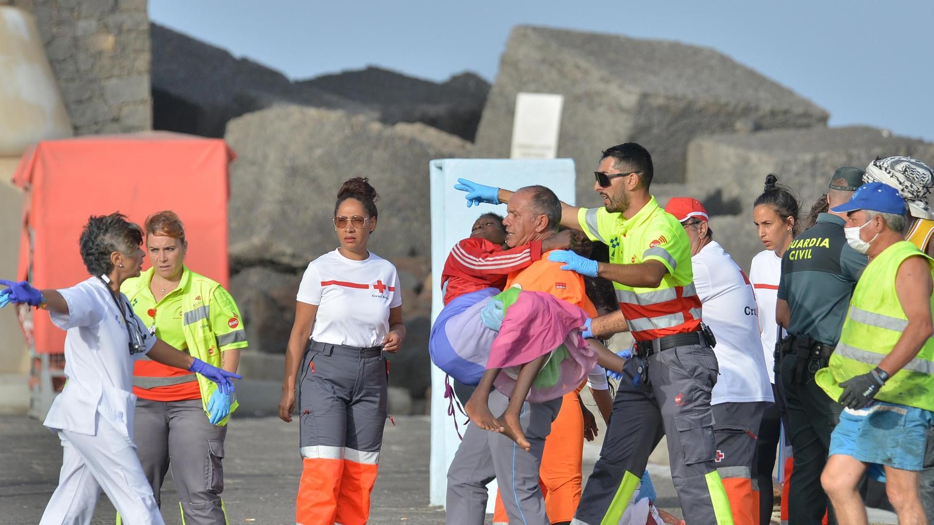Llegada de patera a Canarias