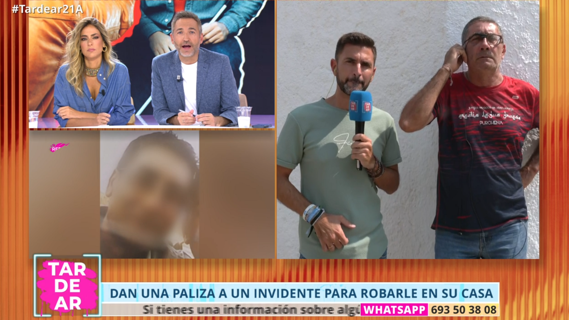 Rafa cuenta todo lo sucedido con sus agresores