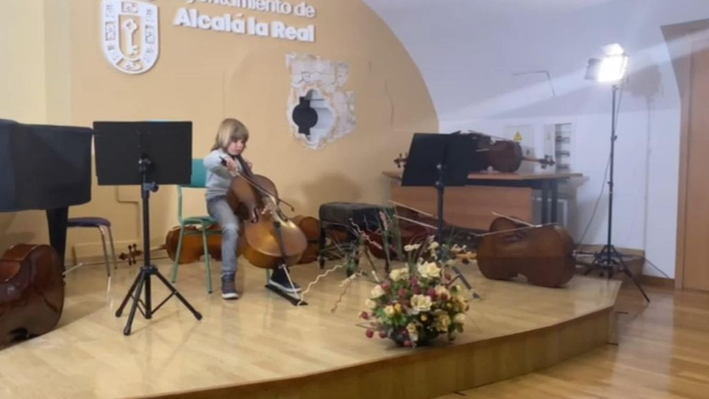 Rubén Montes, un pequeño prodigio del violonchelo