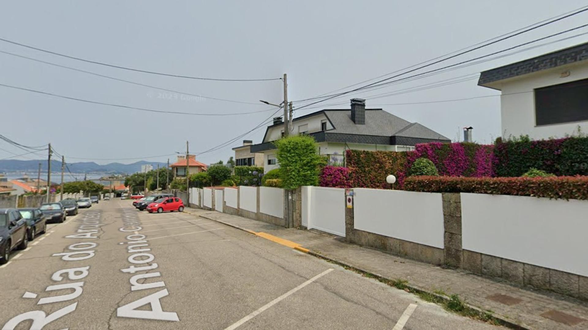 Calle Arquitecto Antonio Cominges en Vigo