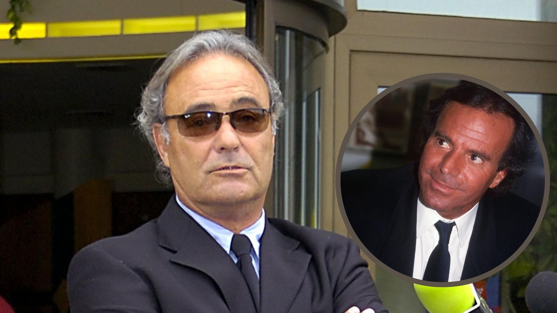 Carlos Iglesias, en una imagen de 2005, y Julio Iglesias Carlos Iglesias, en una imagen de 2005, y Julio Iglesias