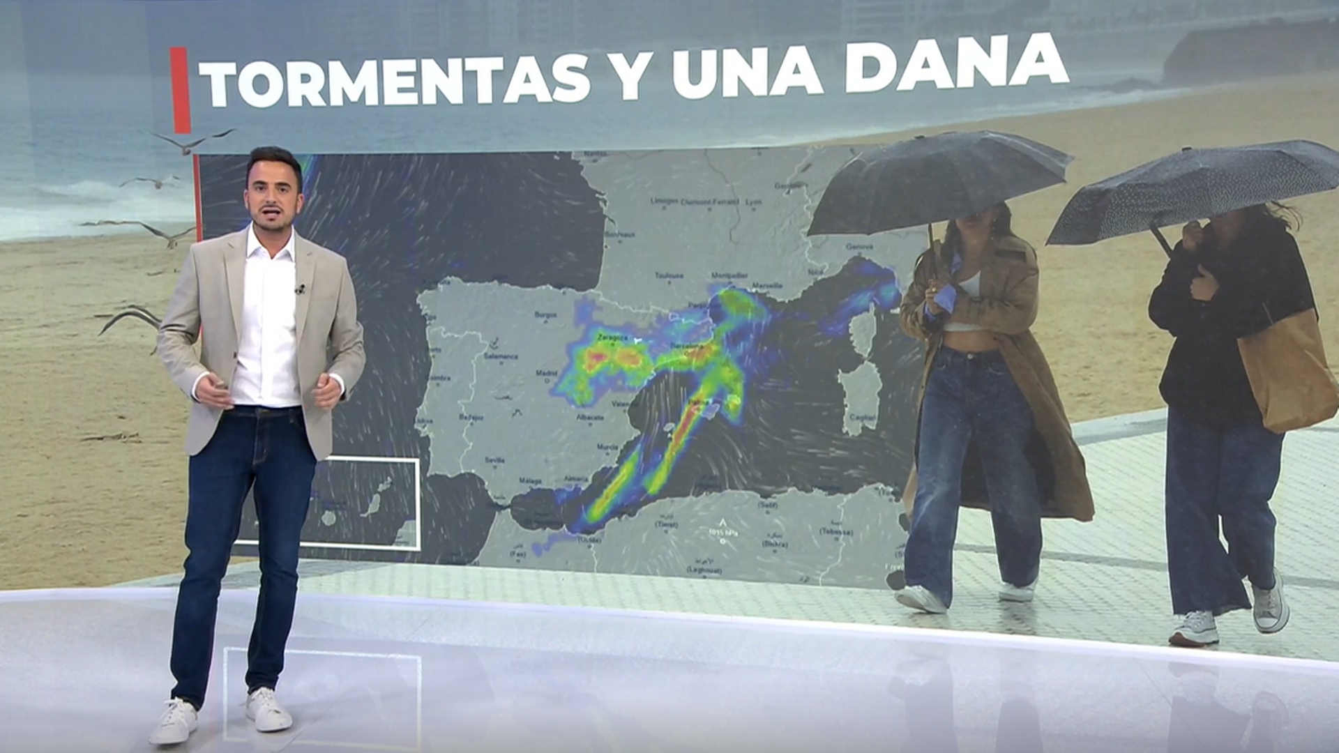 El huracán Erin se convierte en borrasca y podría afectar a la península en los próximos días