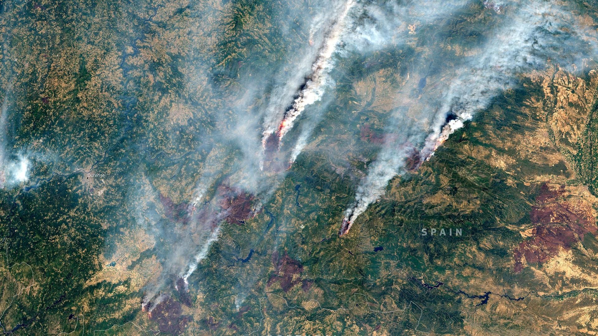 España se acerca a las 400.000 hectáreas arrasadas por el fuego en lo que va de 2025