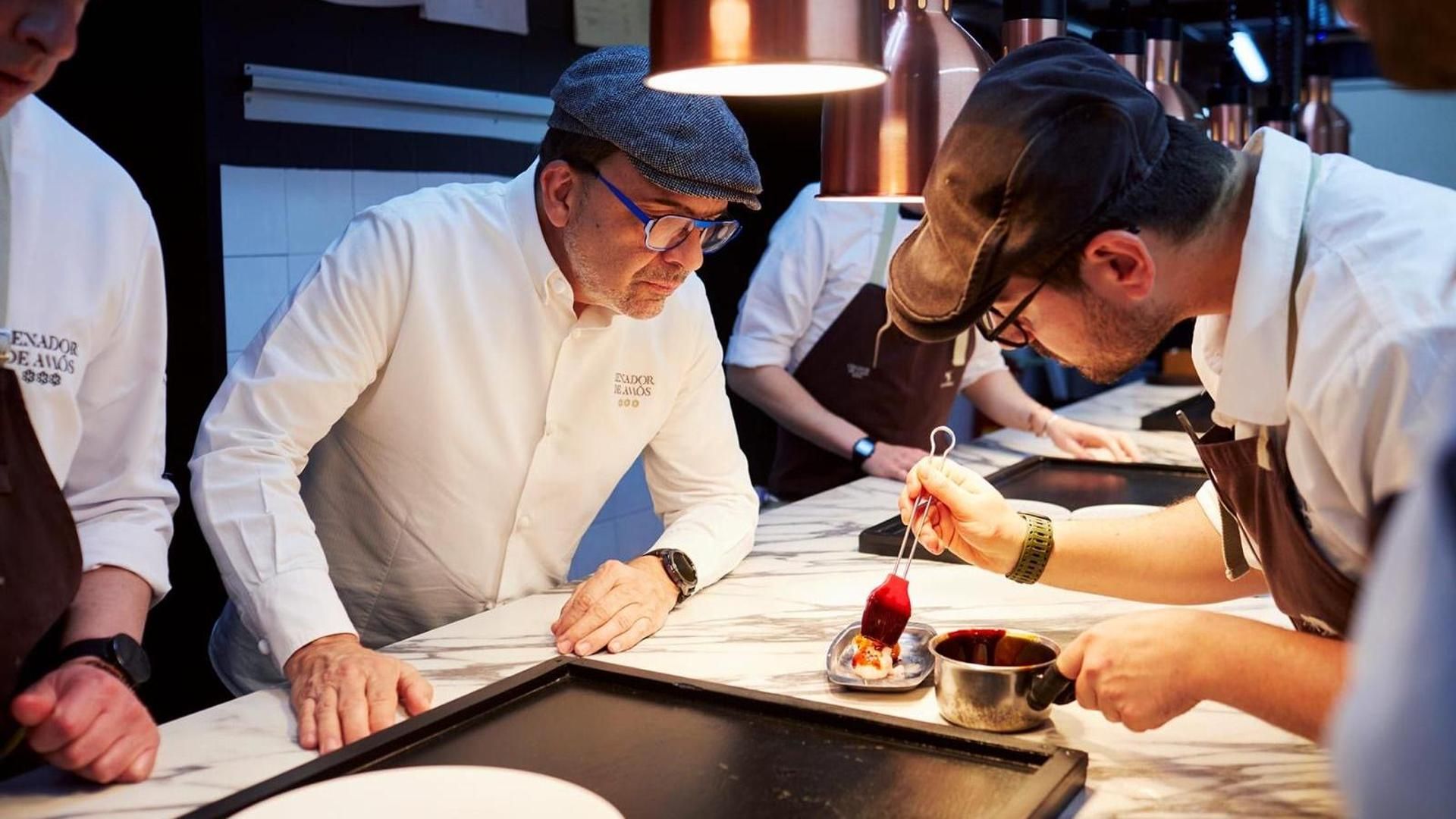 Jesús Sánchez en Cenador de Amós