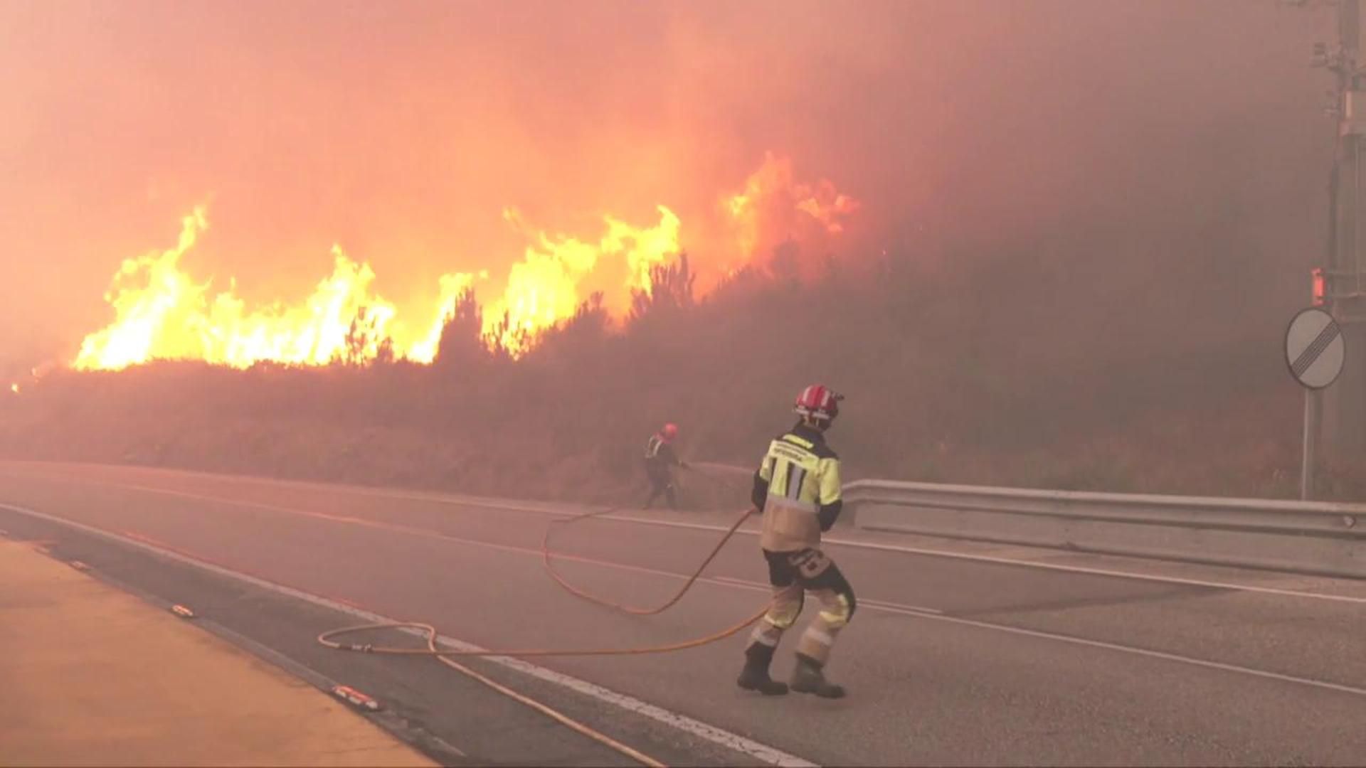 La reactivación de varios focos en Oia, Pontevedra obliga a varios desalojos