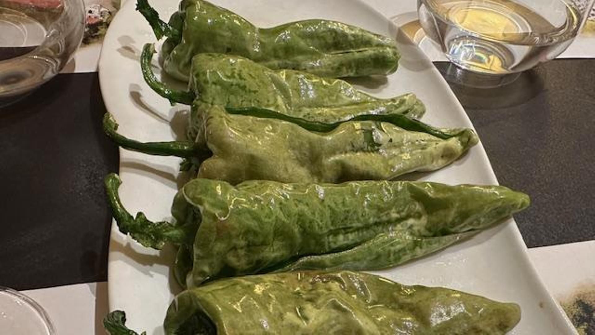 Los pimientos de Bar Solana