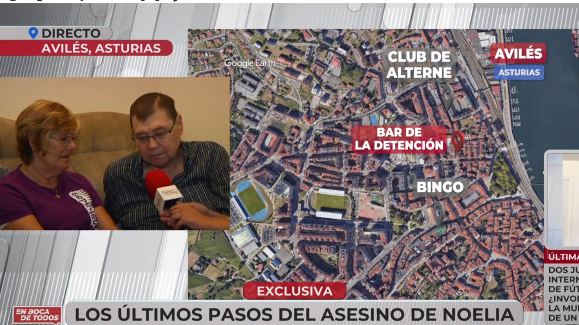 Los últimos movimientos del agresor de Noelia