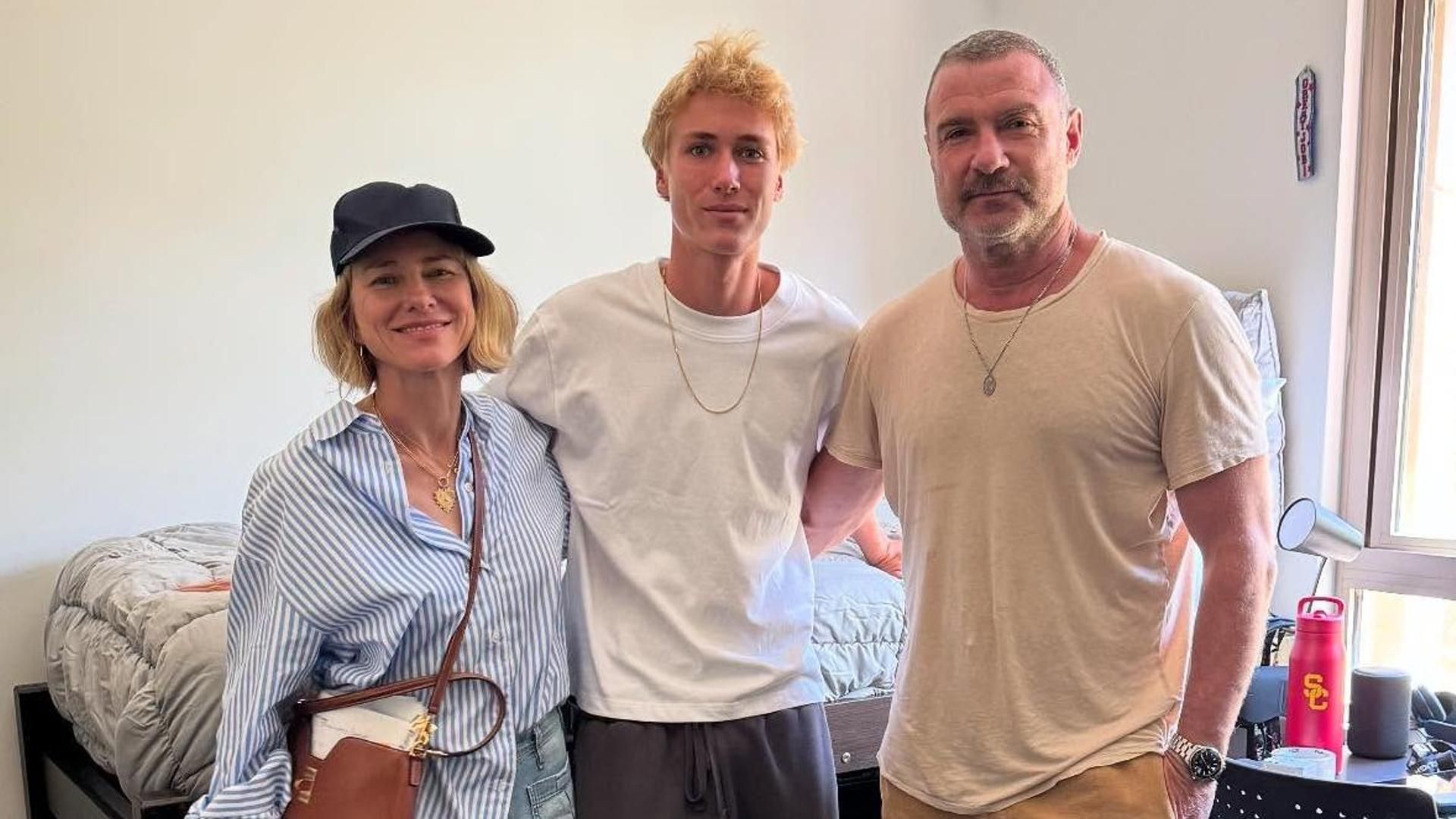 Naomi Watts despedida de su hijo