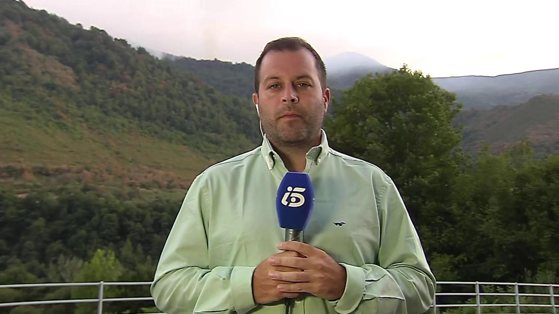 Preocupación en Degaña, Asturias, por la proximidad del incendio de Anllares, León