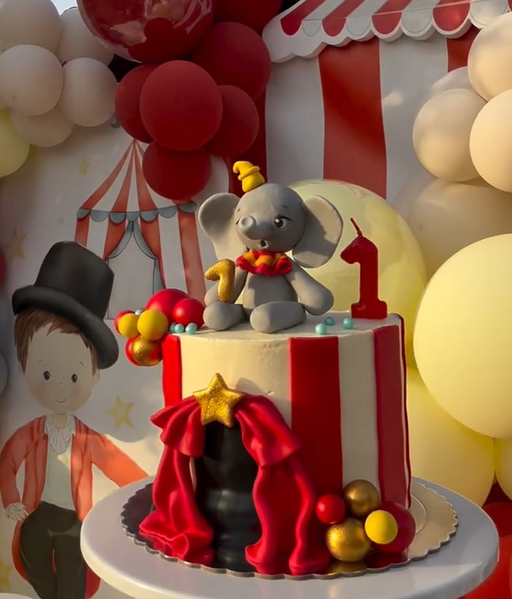 Tarta de cumpleaños hijo de Alma Bollo