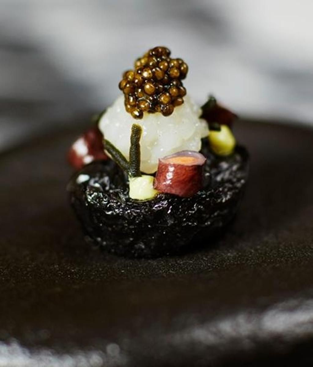 Uno de los platos de Cenador de Amós